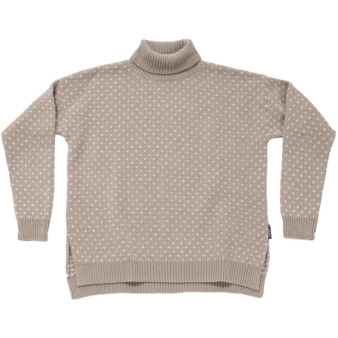SØRISEN Wool Damen Pullover Beige_684B | L