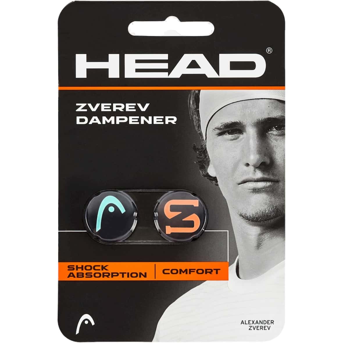 Zverev Dampener 2 pcs Pack Grün_TEHL__TEAL/HOT LA | one size