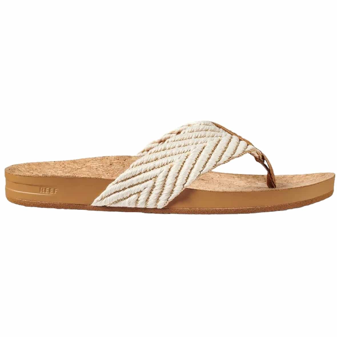 Reef REEF CUSHION STRAND Damen Badeschuhe (Weiß 6 US) z_old_Zehentrenner