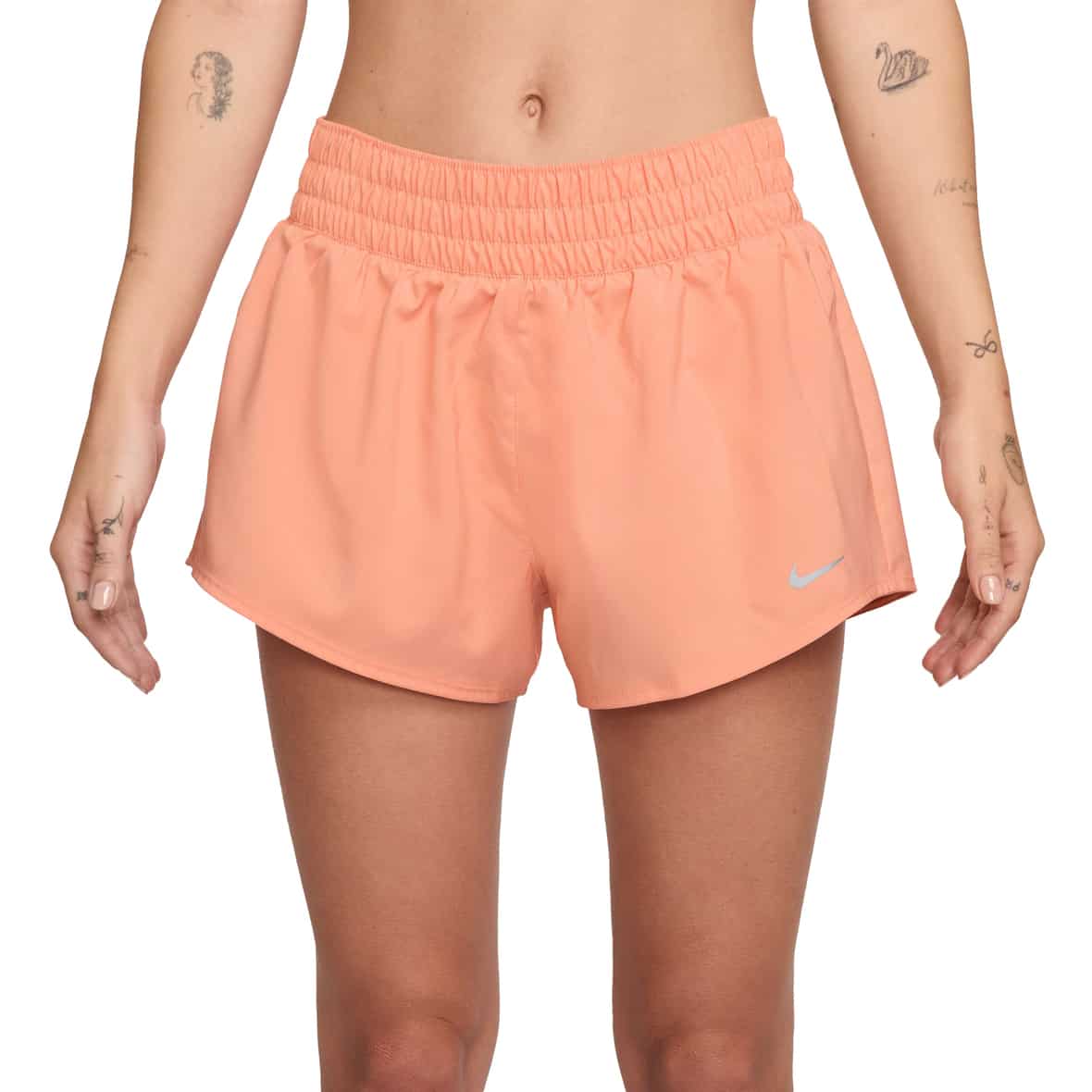 One Dri-Fit Damen Shorts Apricot_844__APRICOT AGATE/REFLECTIVE SILV | M