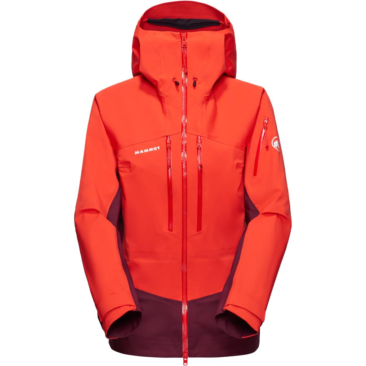 Taiss Pro HS Hooded Damen Hardshelljacke Rot_3807 | XS