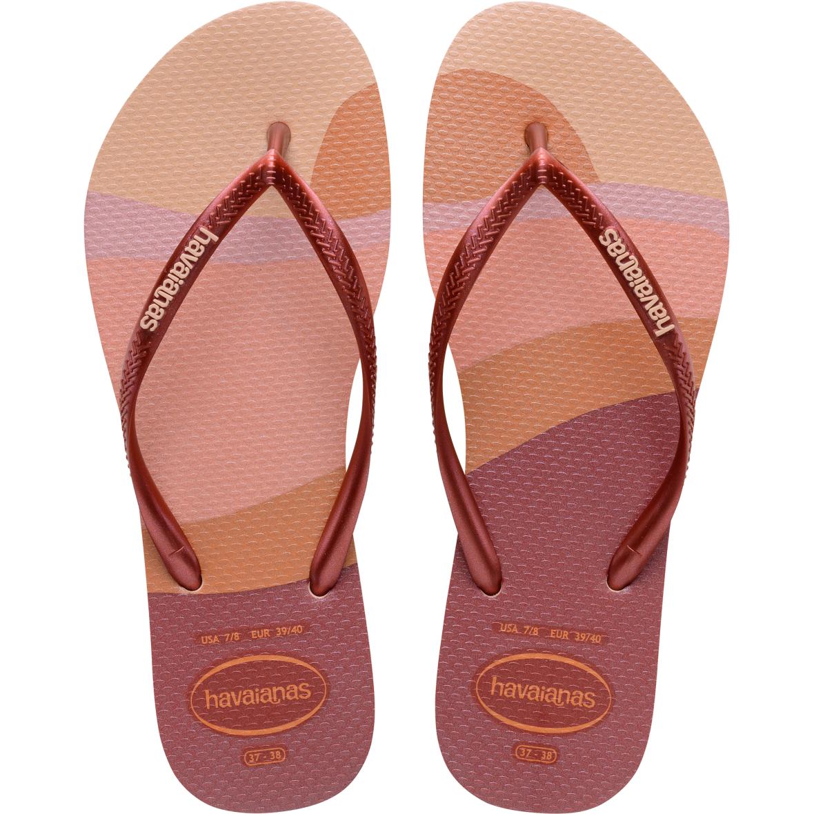 Slim Palette Glow Damen Zehentrenner Rosa_0076 | 35-36