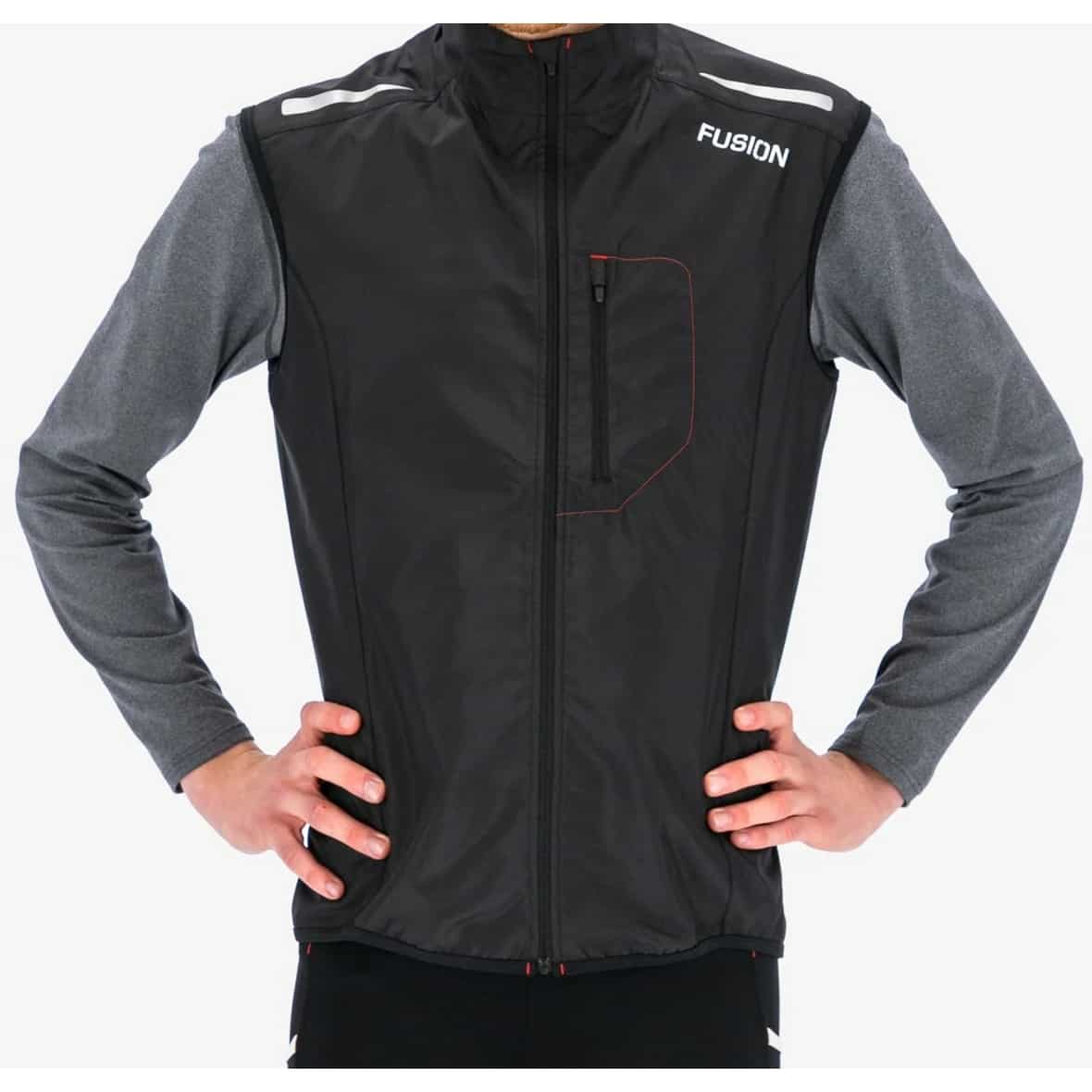 Mens S1 Run Vest Schwarz_BLK | XL