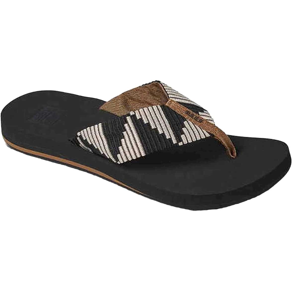 Reef REEF SPRING WOVEN Damen Badeschuhe (Schwarz 6 US) z_old_Zehentrenner