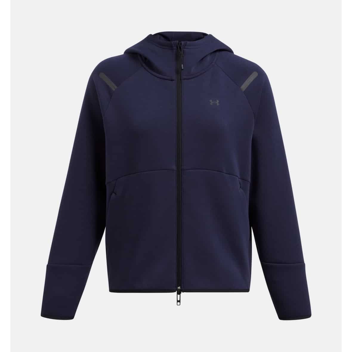 Under Armour Unstoppable Fleece FZ Damen (Dunkelblau S)