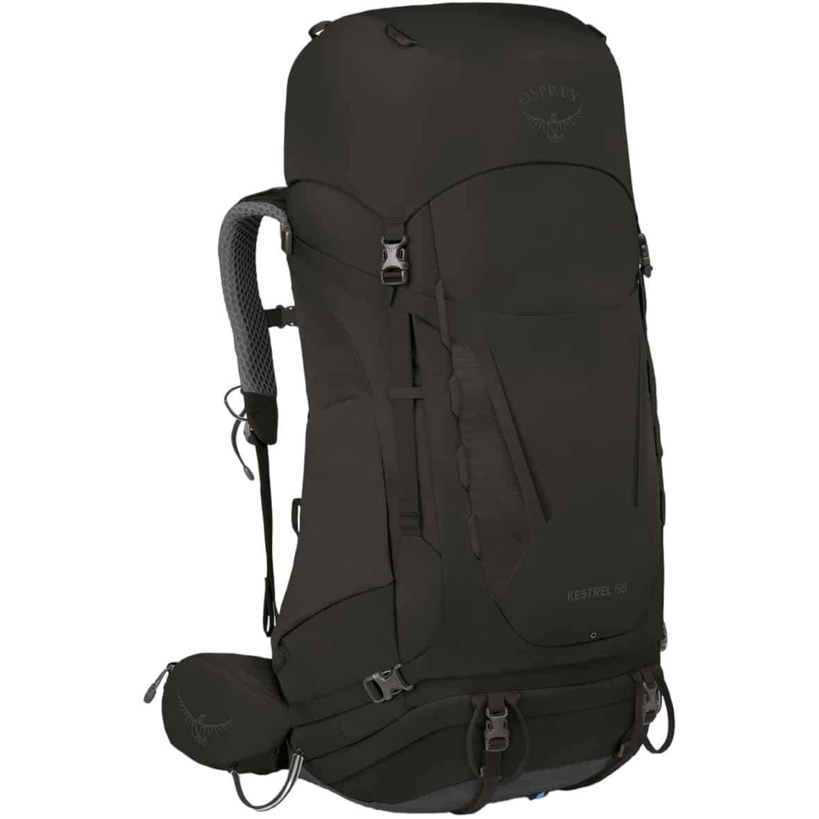 Osprey Kestrel 68 Trekkingrucksack (Schwarz L/XL ) Trekkingzubehör