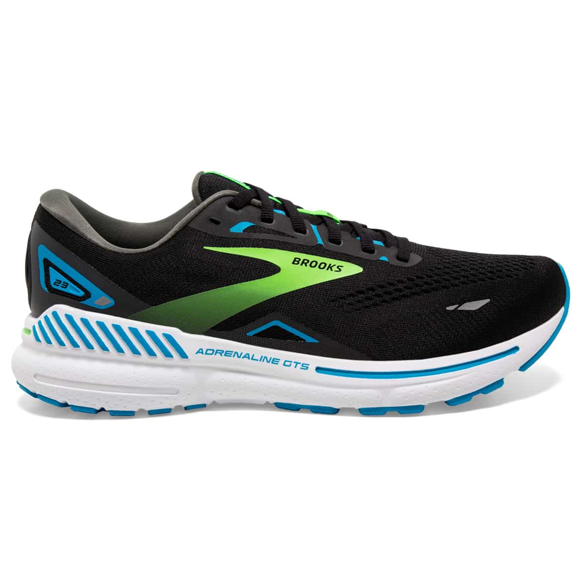 Brooks Adrenaline GTS 23 (Weite B - schmal) Herren (Schwarz 8 41 EU) Laufschuhe