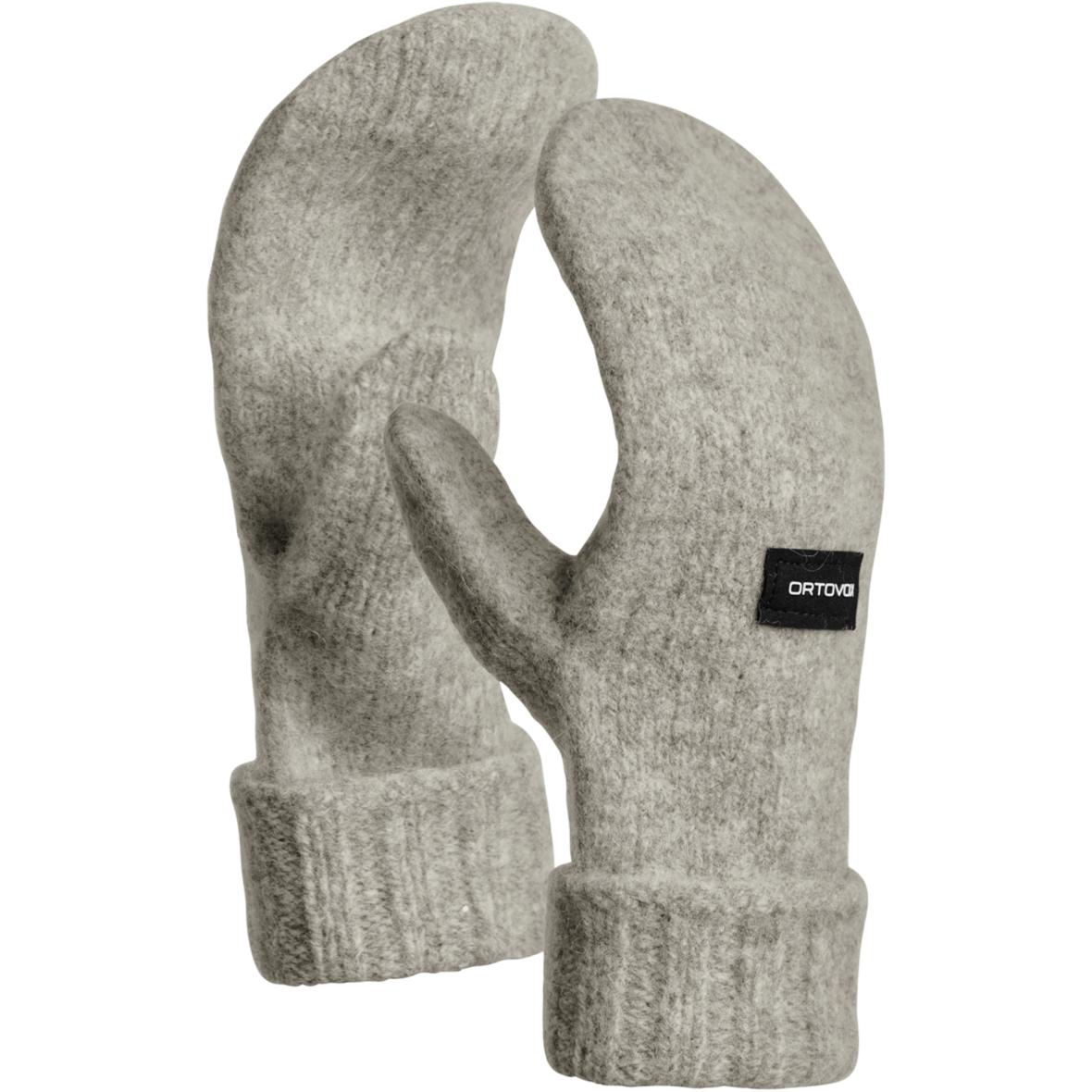 Classic Wool Mitten Fäustlinge Hellgrau_O00842 | S
