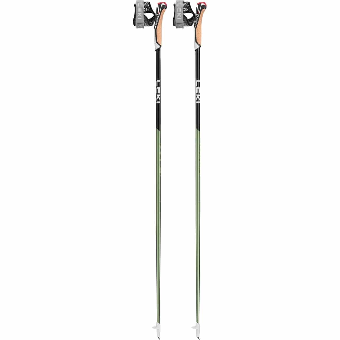 LEKI Flash Carbon Nordic Walking Stöcke (Grün 105) Nordic-Walking Zubehör