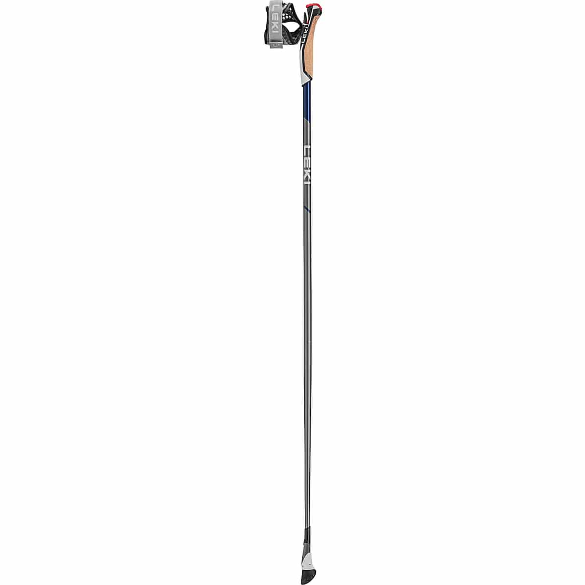 LEKI Smart Flash Nordic Walking Stöcke (Anthrazit 120 Länge in cm) Nordic-Walking Zubehör