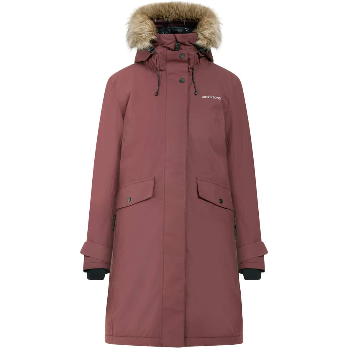 Erika Damen Parka Dunkelrot_147 | 34