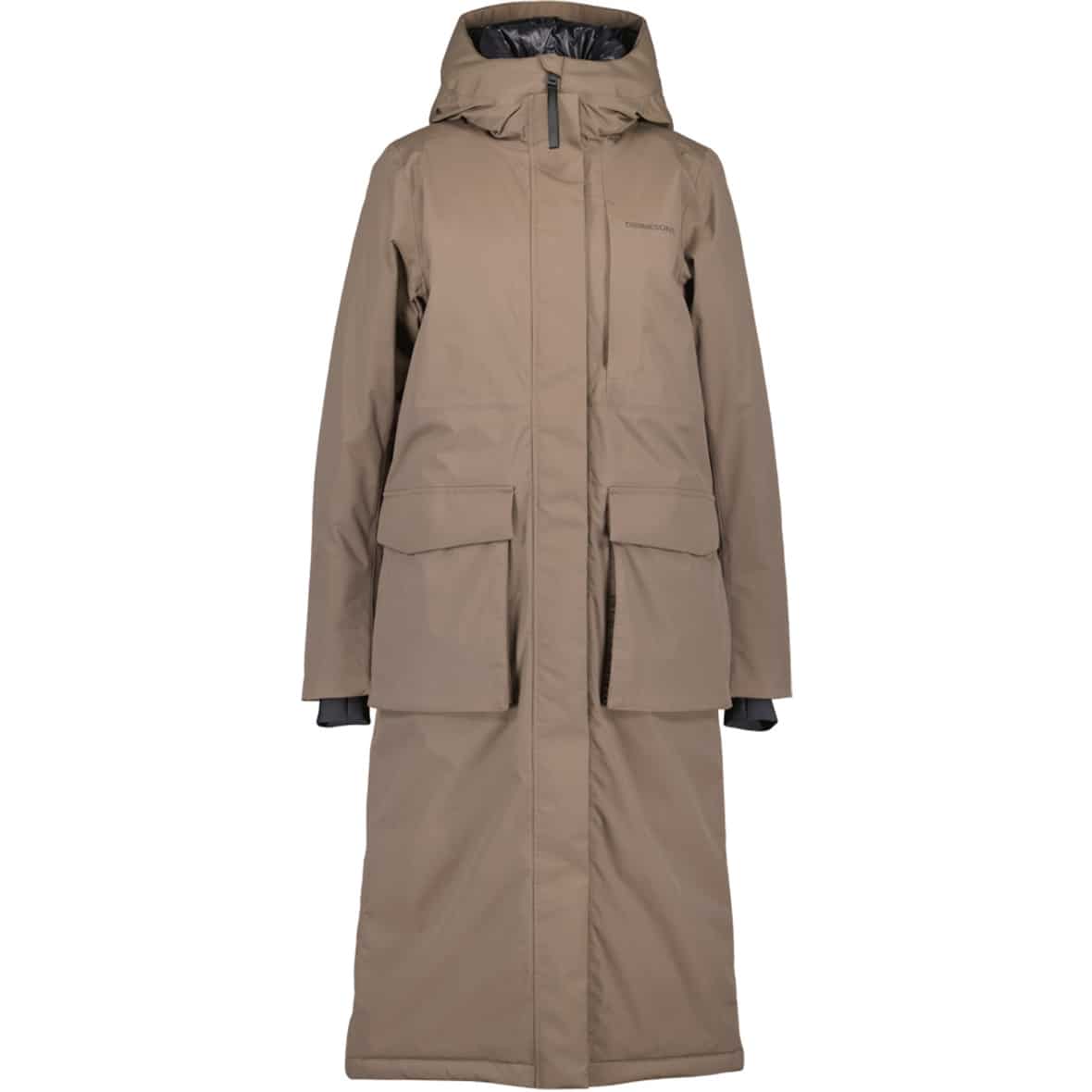 Didriksons Leya Wns Parka L 3 Damen (Hellbraun 38 ) Parka