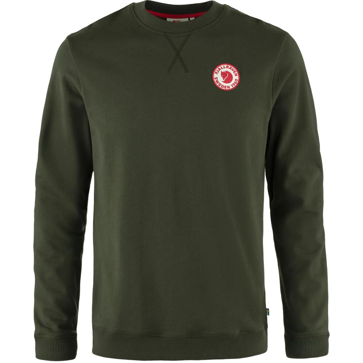 1960 Logo Badge Herren Sweatshirt Dunkelgrün_662 | S