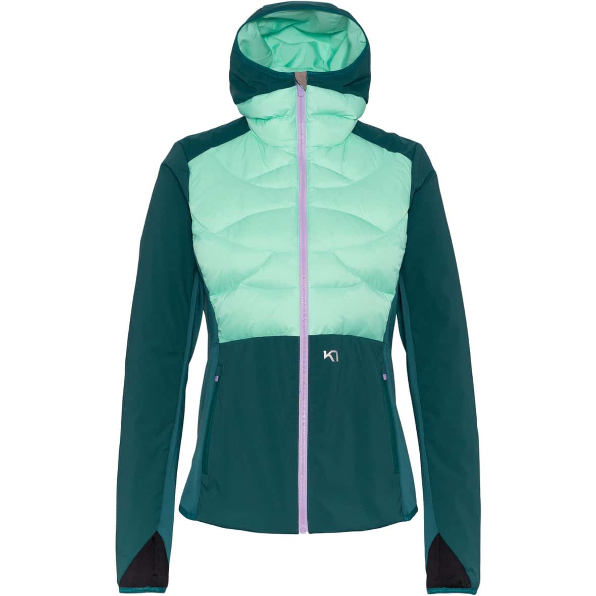 Tirill Thermal Damen Laufjacke Dunkelgrün_PEACO | XS