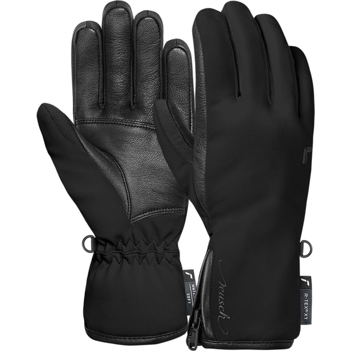 Tiffany R-TEX XT Damen Fingerhandschuhe Schwarz_7710 | 6