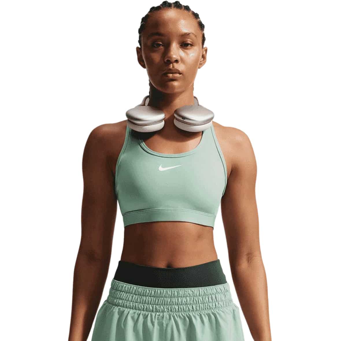 Swoosh Medium Support Damen Sport-BH Weiß_007__STEAM/WHITE | L