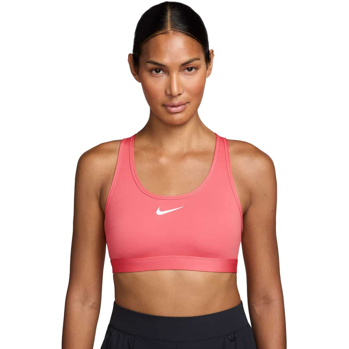 Swoosh Medium Support Damen Sport-BH Pink_897__SEA CORAL/WH | XS