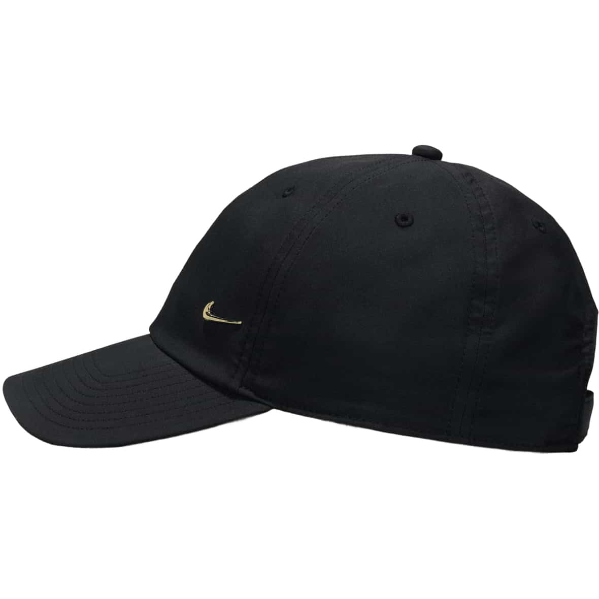 Dri-Fit Club Metall-Swoosh Cap Schwarz_011__BLACK/METALLIC GOLD | M/L