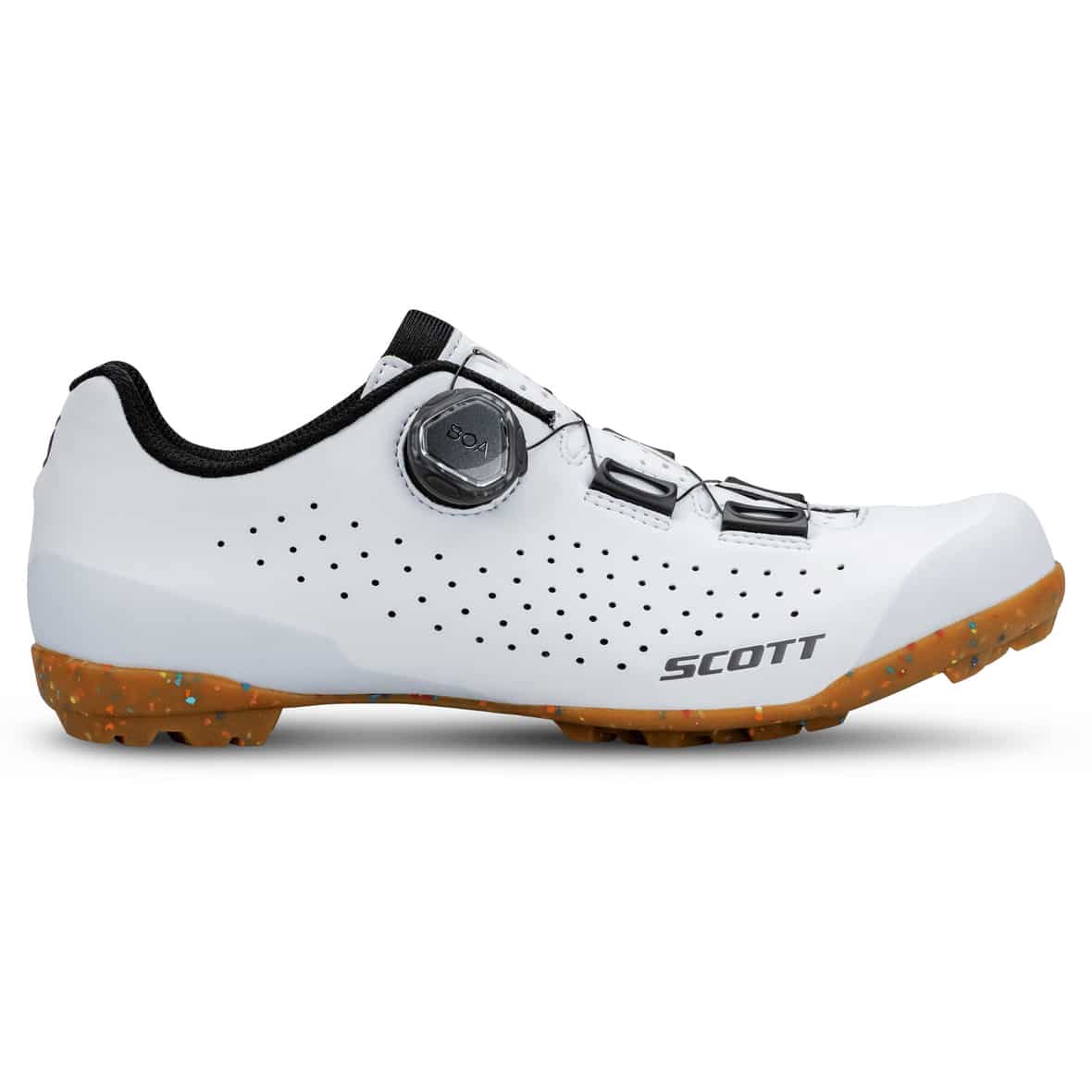 Gravel Pro Damen Fahrradschuhe Weiß_1035__WHITE/BLACK | 37