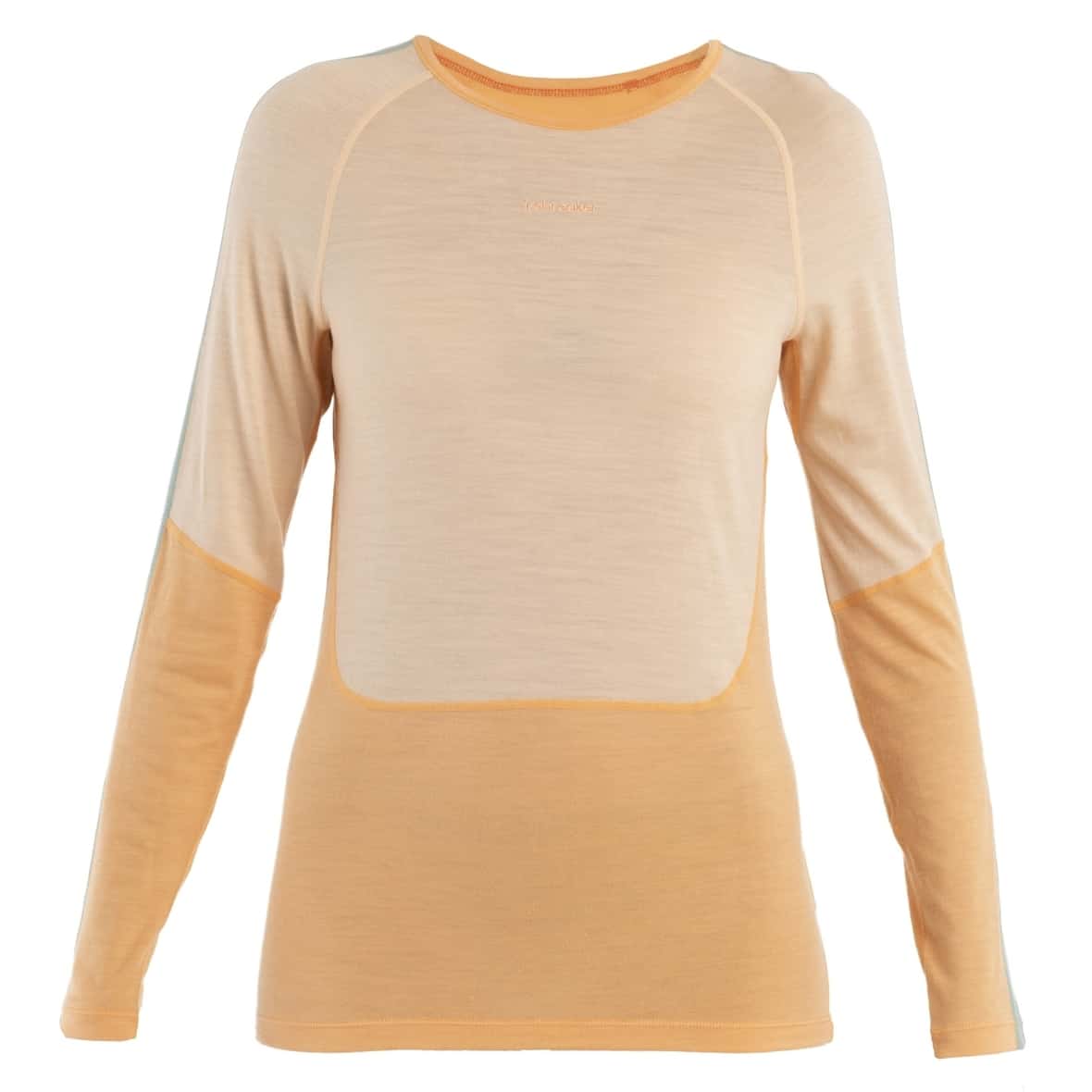 Icebreaker Women Merino 200 Sonebula LS Crewe Damen (Orange S ) T-Shirts