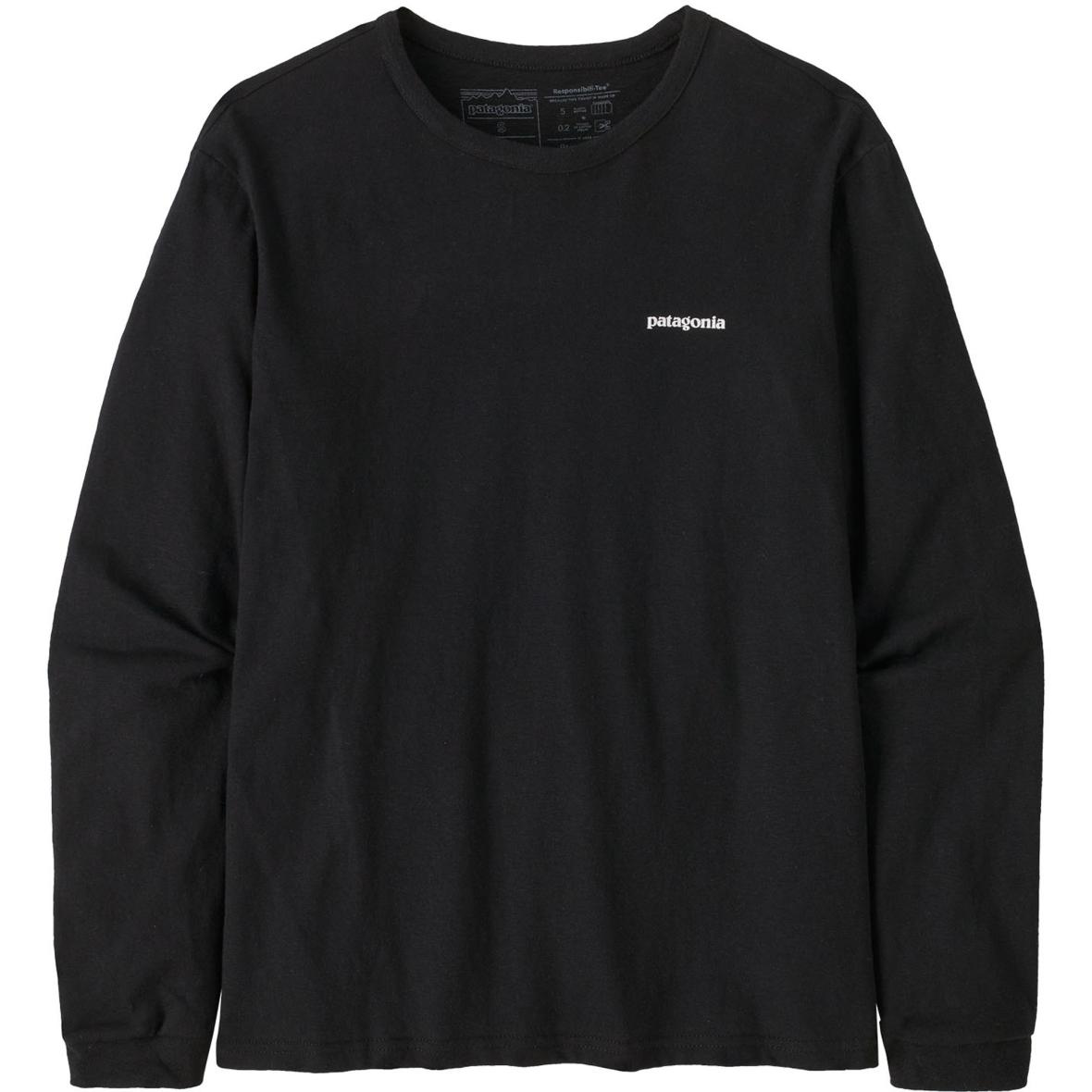P-6 Logo Responsibili-Tee Damen Longsleeve Schwarz_BLK | L