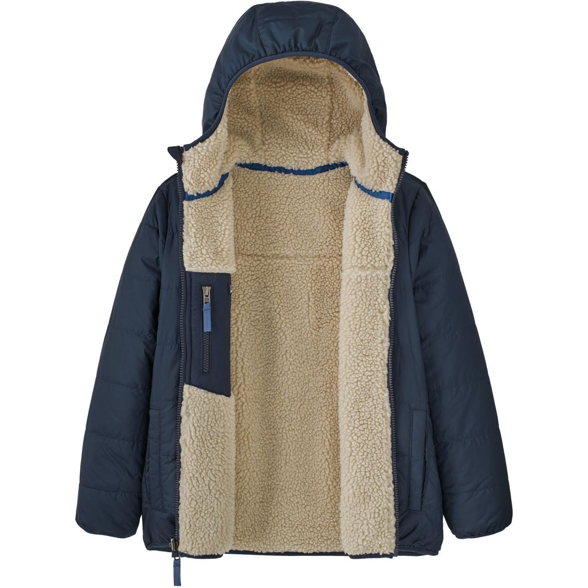 Patagonia Kinder Reversible Ready Freddy Winterjacke ( Dunkelblau XL)