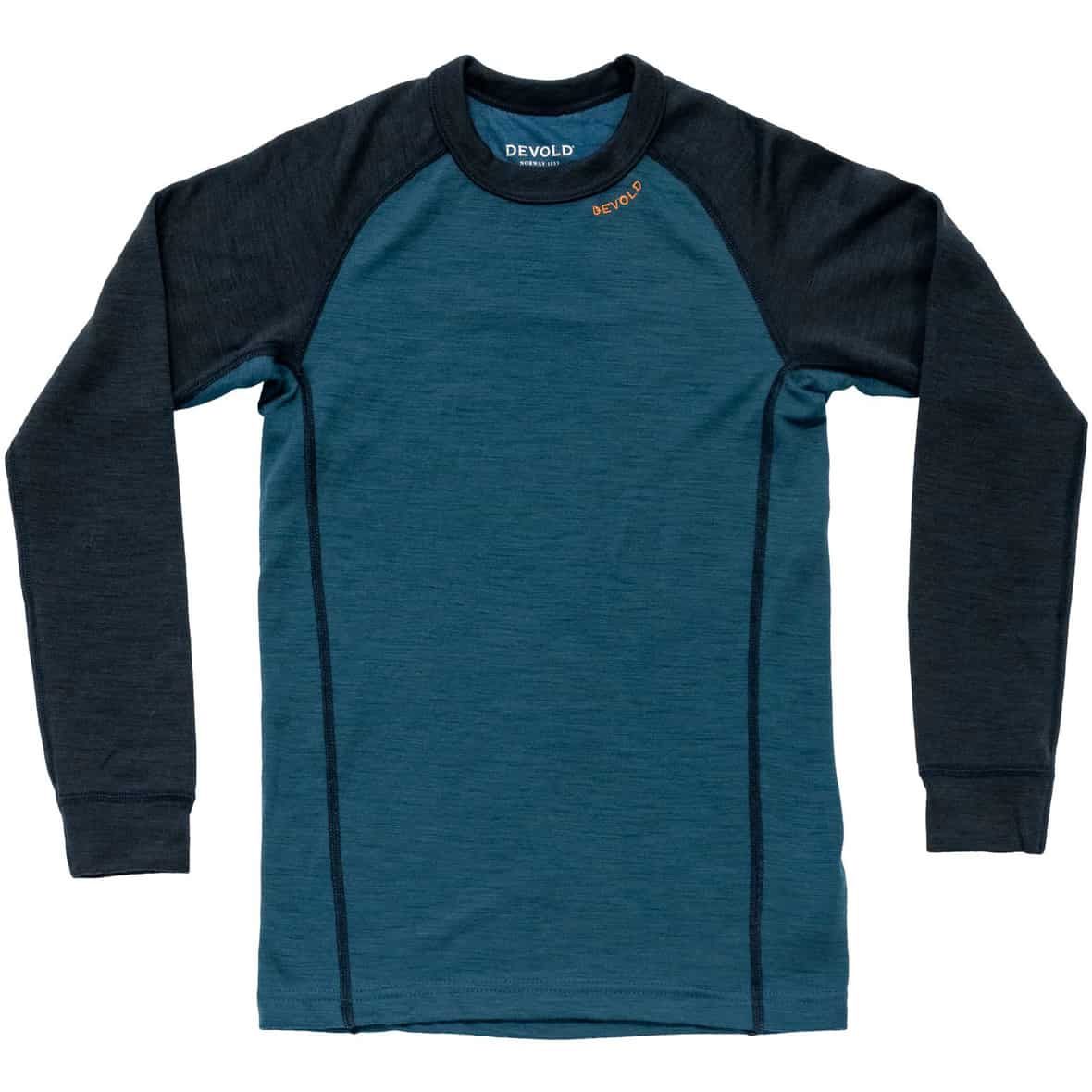 Duo Active Merino Shirt Kinder Funktionsunterwäsche Dunkelblau_284A | 16