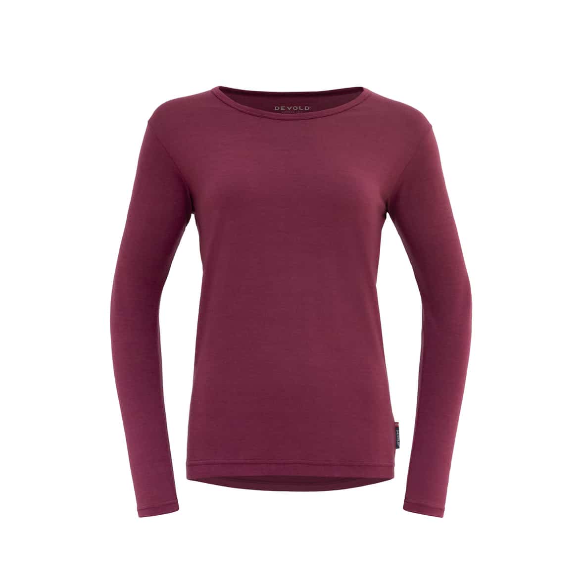 Devold of Norway Jakta Merino 200 LS-Shirt W Damen (Beere M) Skiunterwäsche