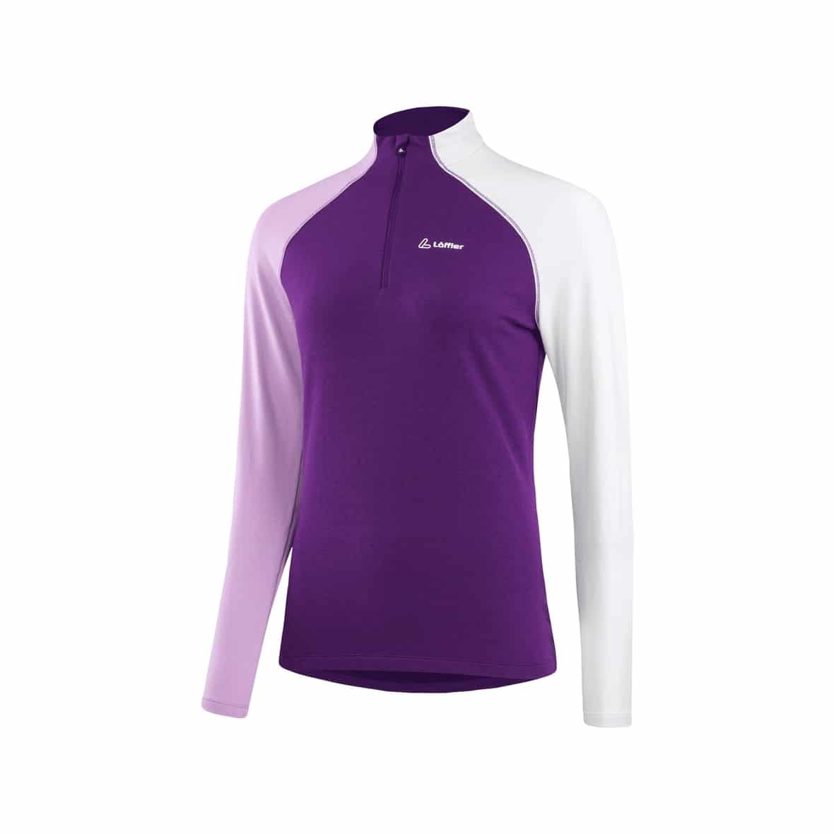 Löffler W Mid Layer Coblo Transtex Damen (Fuchsia 38 D) Laufbekleidung