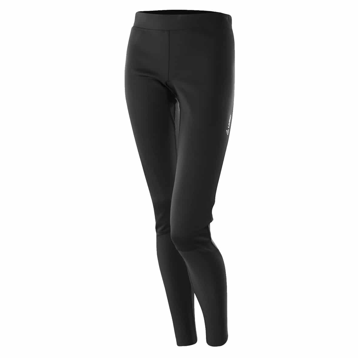 Löffler W Tights Carbon WS Warm Damen (Schwarz 34 D) Langlaufbekleidung