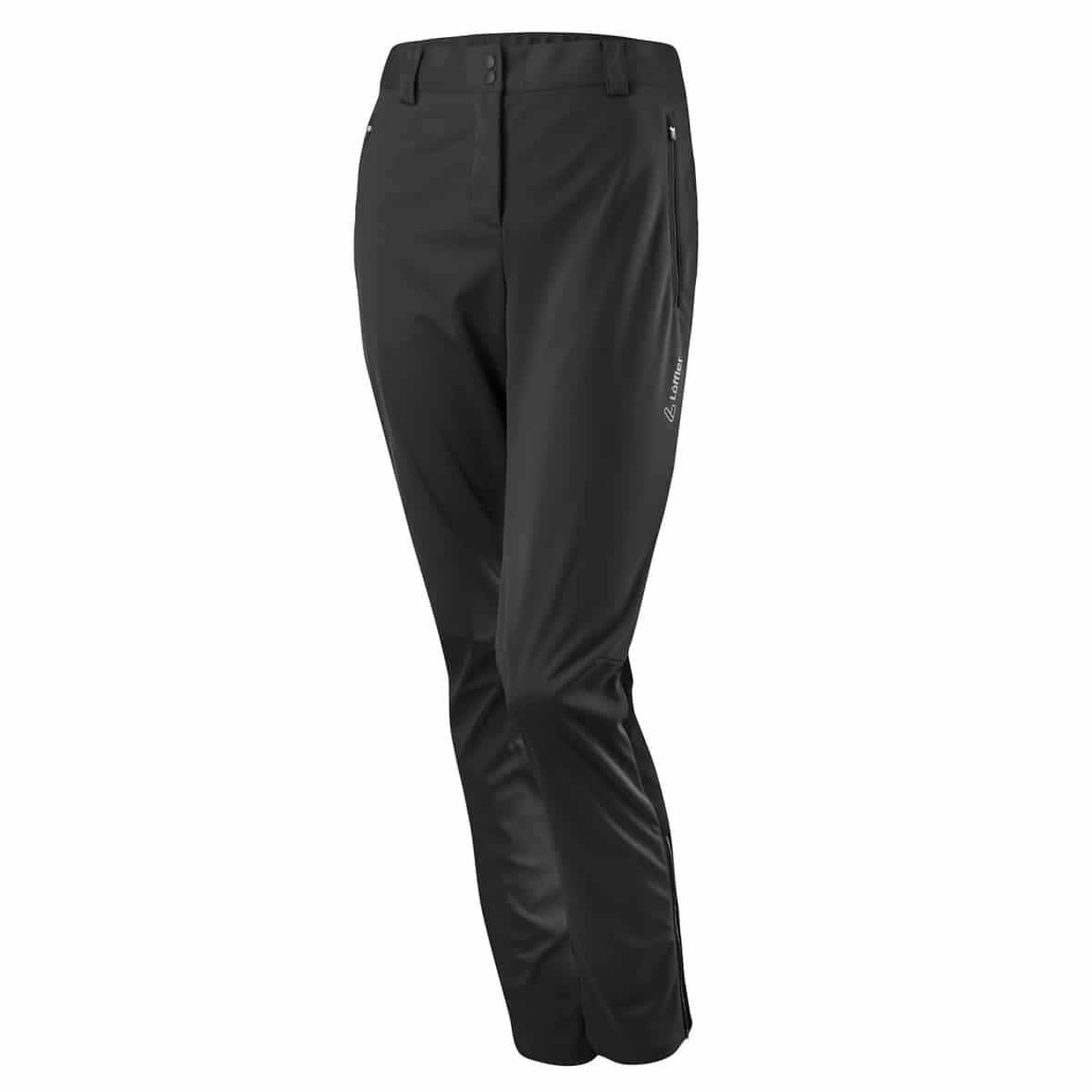 Löffler W Pants Elegance 2.0 WS Light Damen (Schwarz 36 D) Langlaufbekleidung