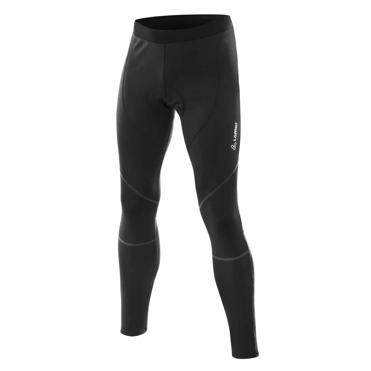 Löffler M Bike Tights Ws Elastic Herren (Schwarz 48 D) Fahrradhosen