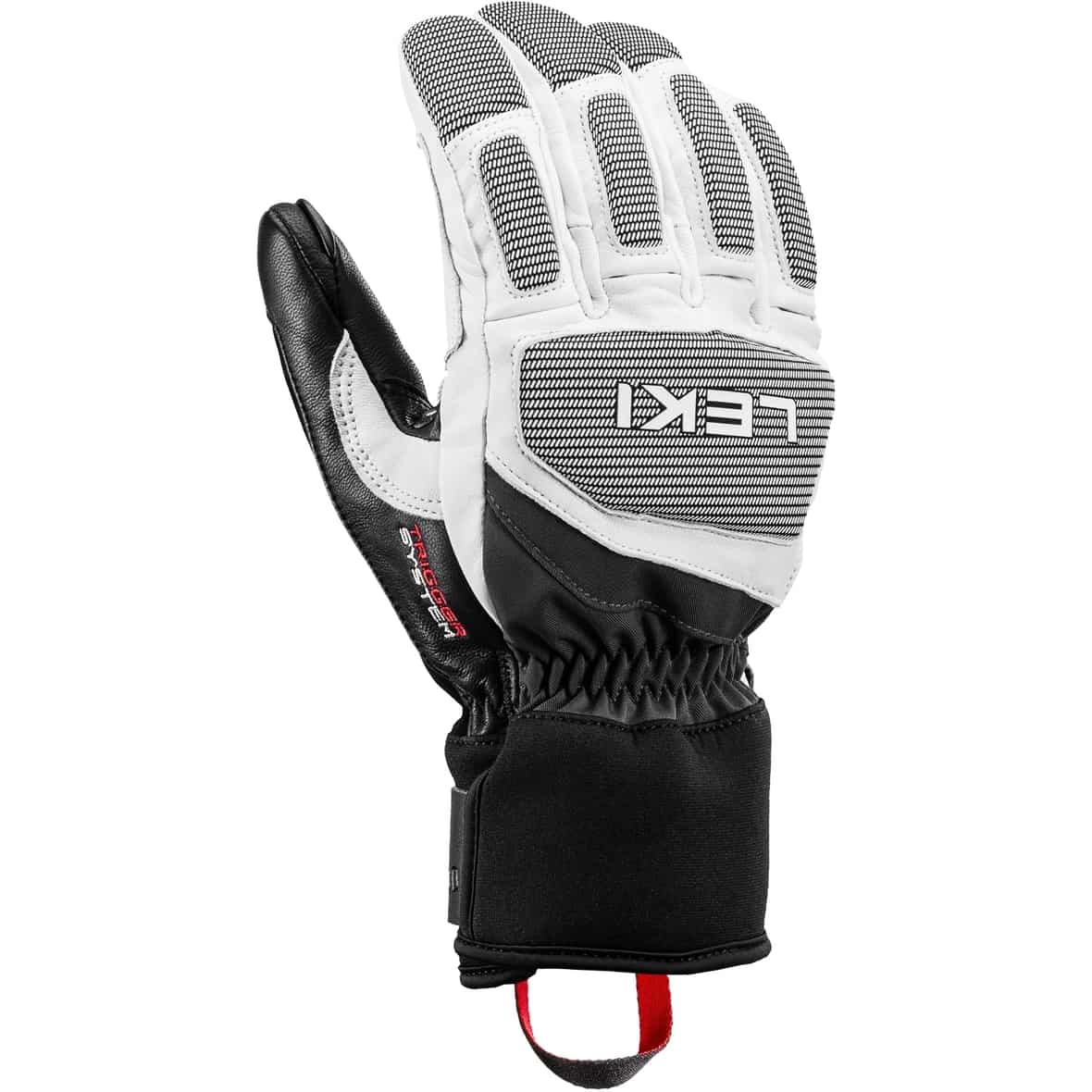 LEKI Griffin Pro 3D PRL Trigger Gloves (Weiß 10 D) Alpinhandschuhe