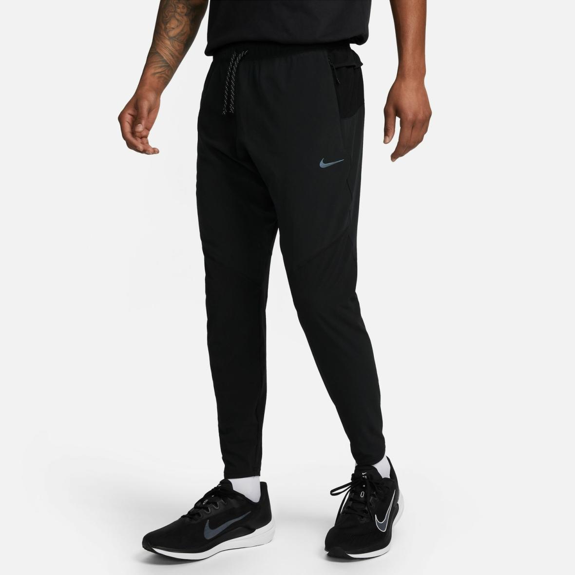 Nike M NK Dri-Fit Run Division Phnm Pant Herren (Schwarz XXL Größe) Laufbekleidung