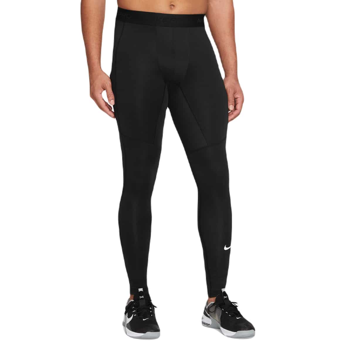 M NP Warm Tight Schwarz_010__BLACK/WHITE | S