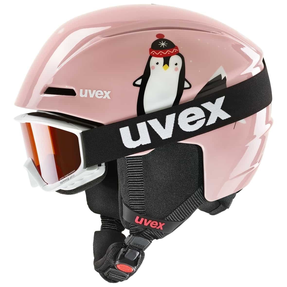 Uvex Kinder Viti Set (Neutral 51) Skihelme