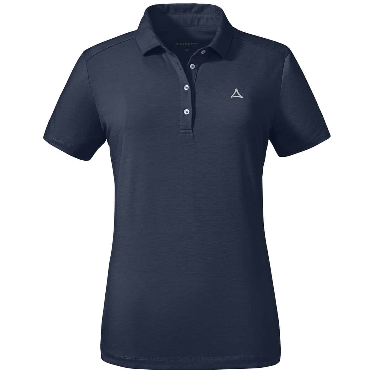 Schöffel CIRC Polo Shirt Tauron L Damen (Dunkelblau 34) Wanderbekleidung