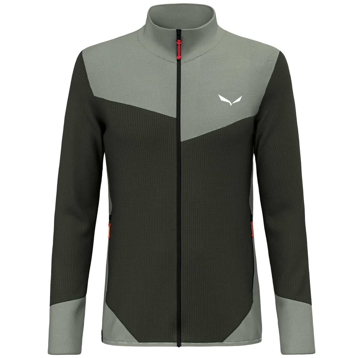 Salewa Puez Waffle Hyb Pl Jacke M Herren (Oliv 50 D) z_old_Fleecejacken
