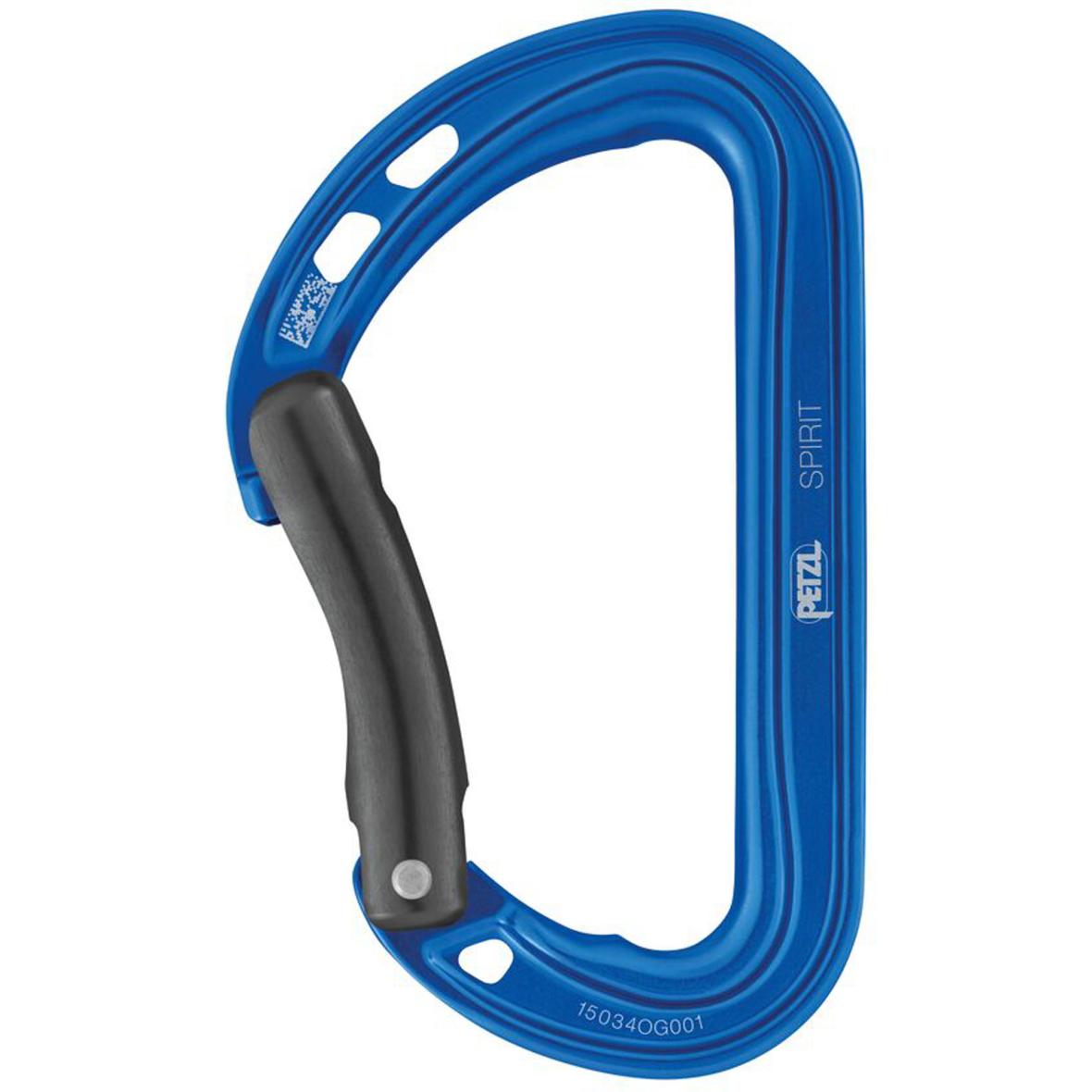 Spirit Gebogen Schnappkarabiner Blau_BLAU | one size