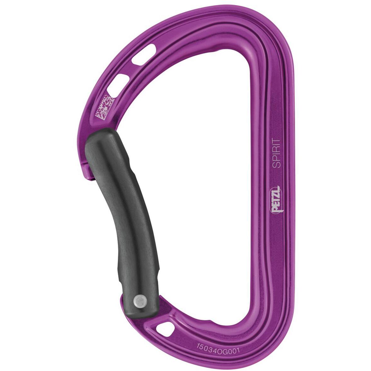 Spirit Gebogen Schnappkarabiner Violett_VIOLETT | one size