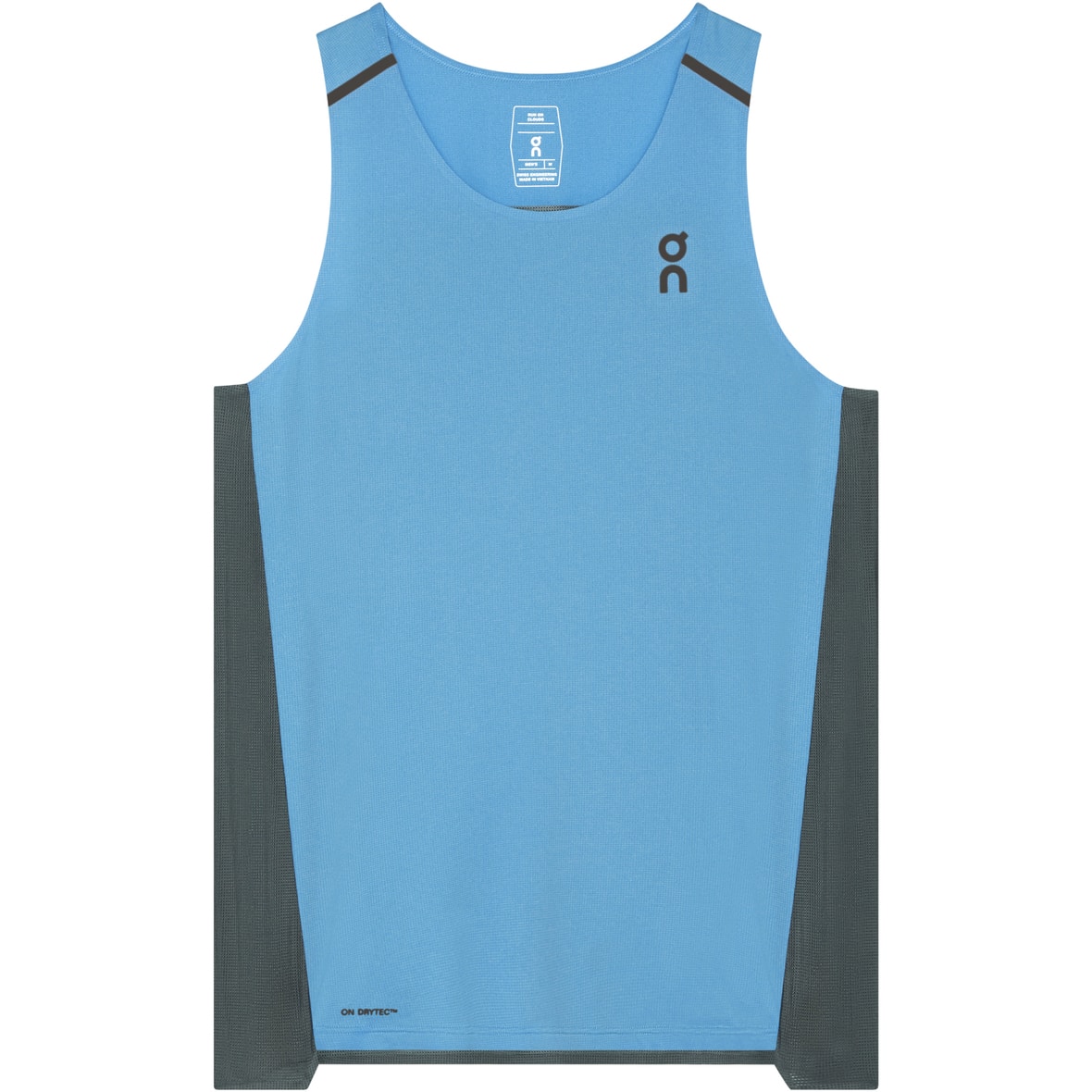 Performance Tank Herren Laufshirt Hellblau_4577__GOURAMI / ROCK | L