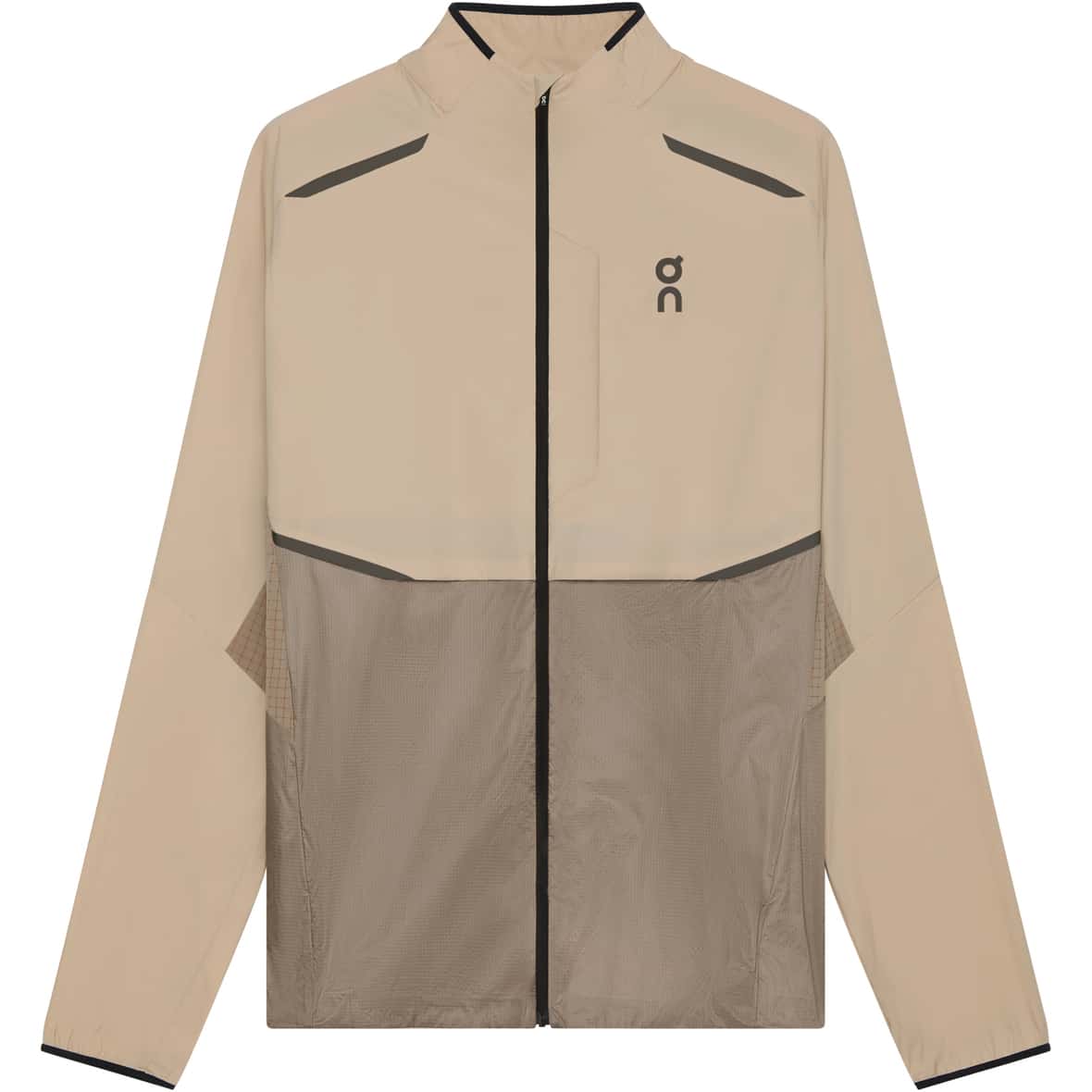 On Weather Herren Laufjacke ( Beige XL Größe,)