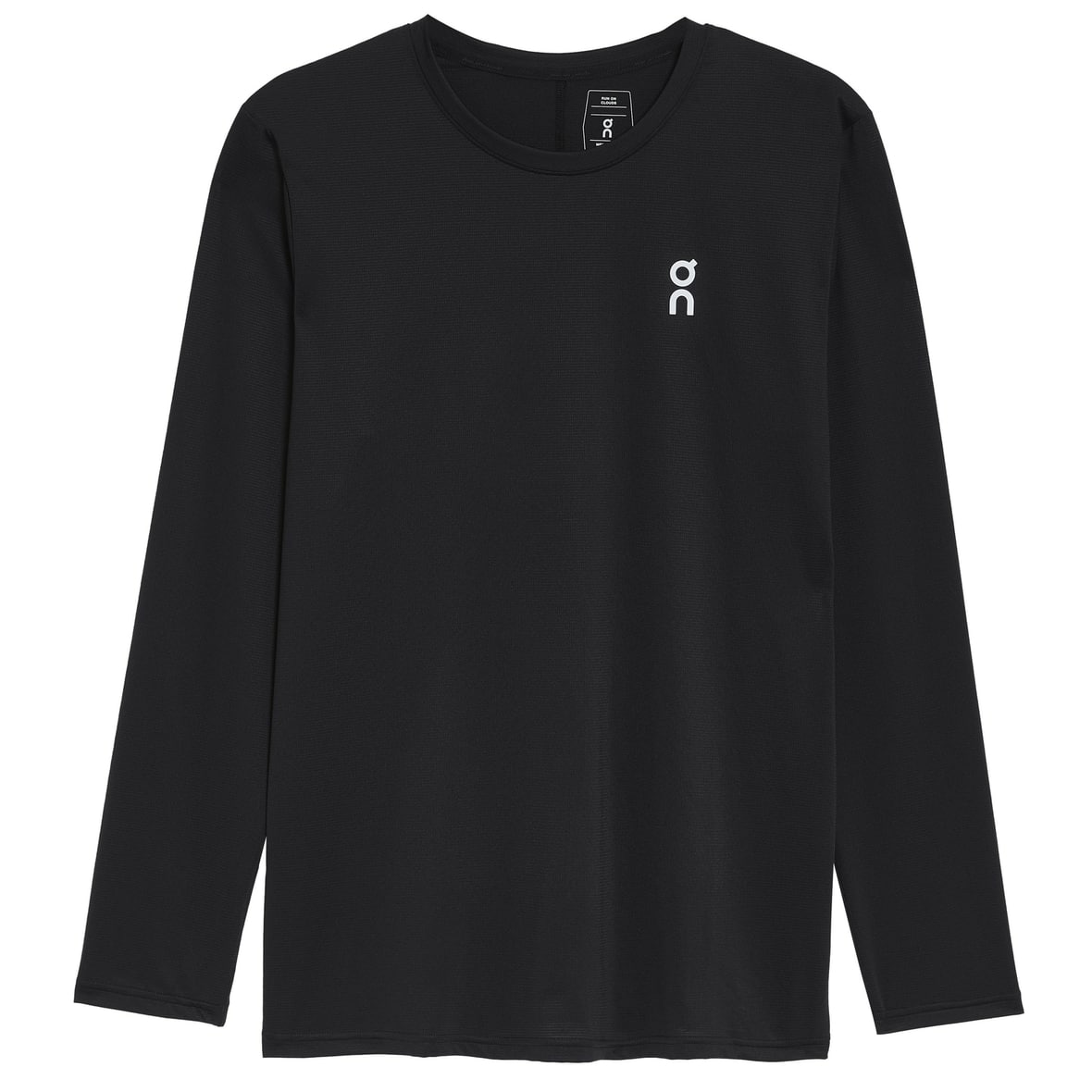 Core Long-T  Herren Laufshirt Schwarz_0553__BLACK | S
