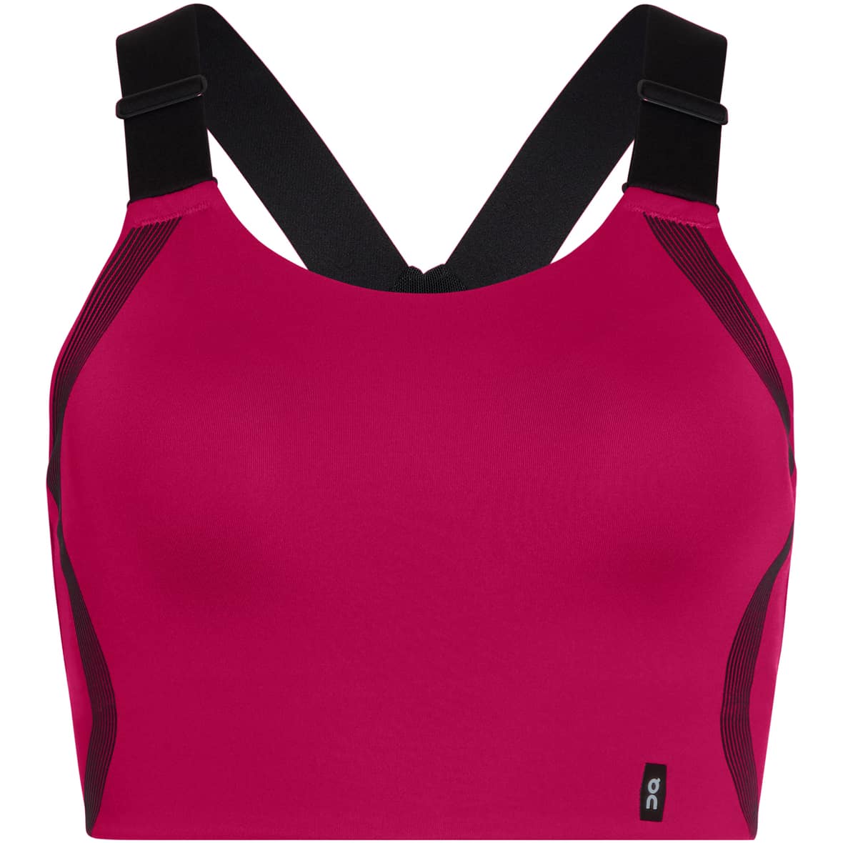 Performance Flex  Damen Sport-BH Pink_3554__GRENADINE / BLACK | XS