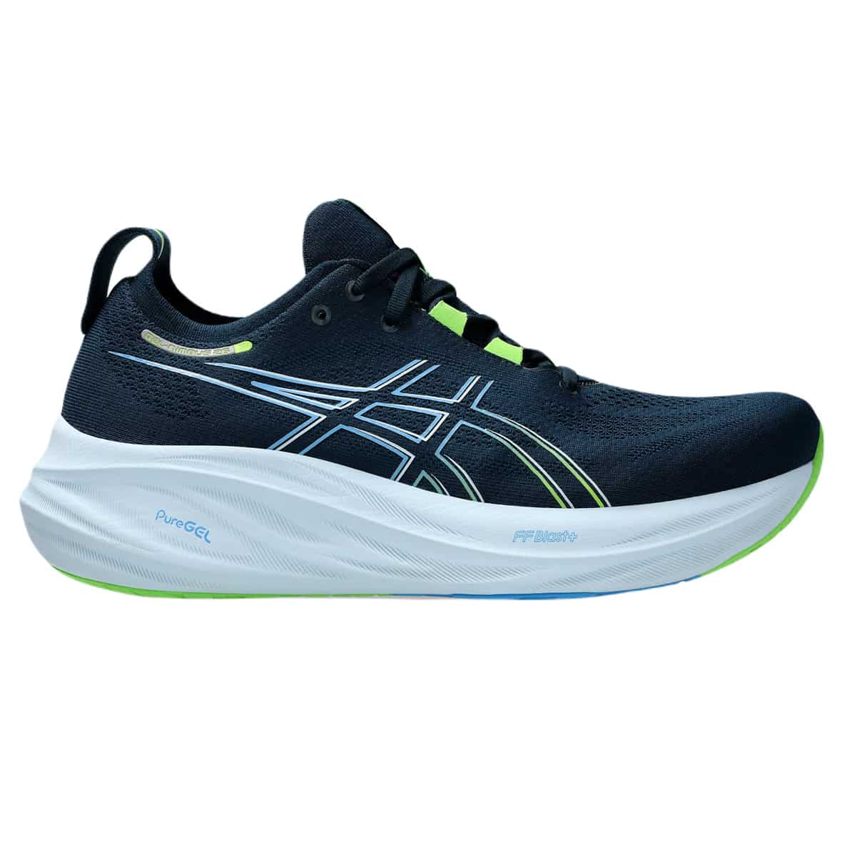 Asics Gel Nimbus 26 Herren (Dunkelblau 10,5 44.5 EU) Laufschuhe