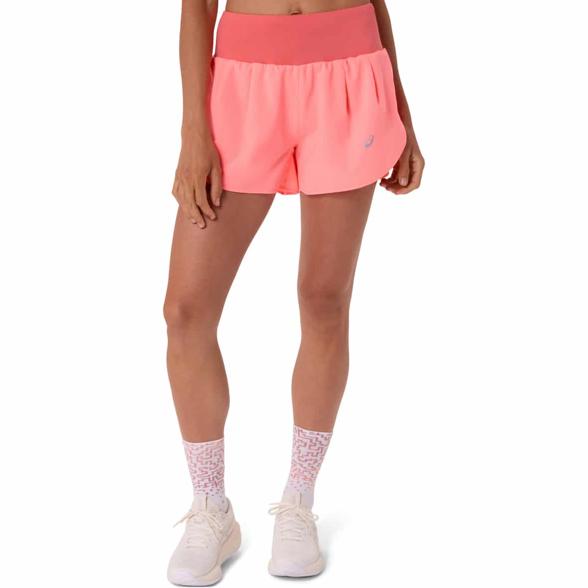 Road 3.5 Inch Damen Laufshorts Hellrot_701__SUN CORAL | XS