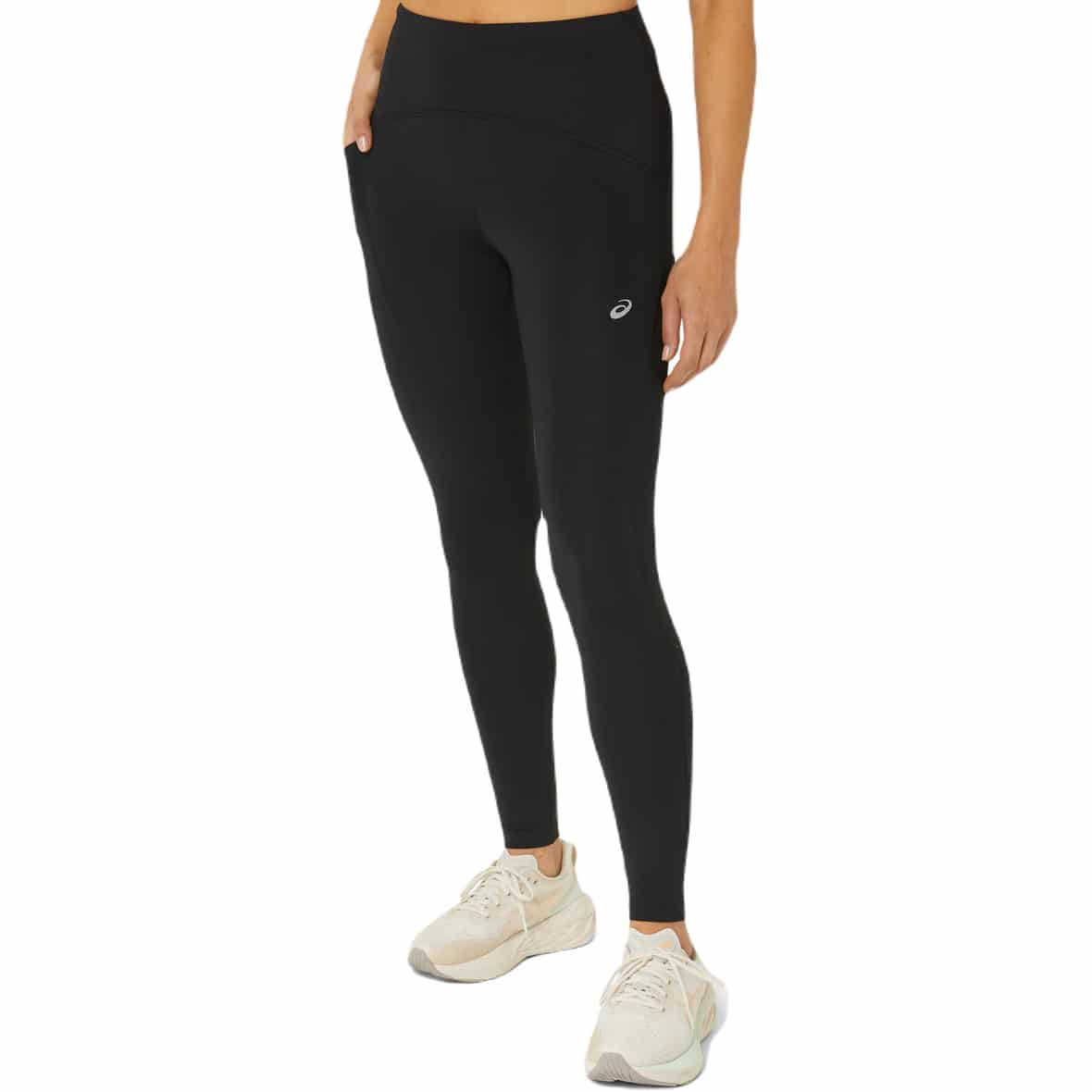 Asics Road High Waist Tight Damen (Schwarz XS ) Leggings