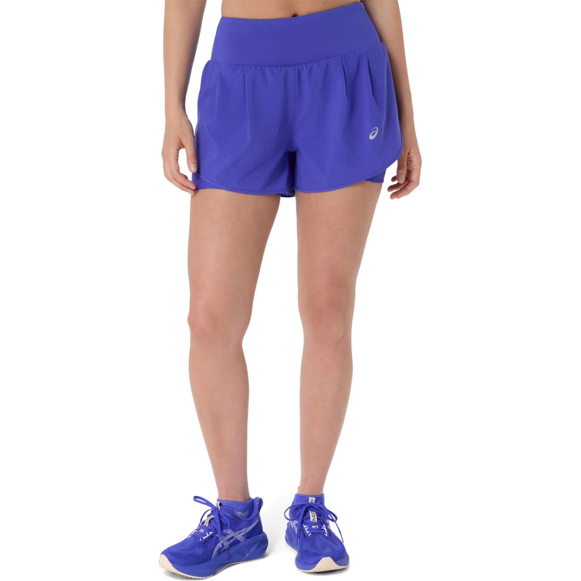 Road 2-N-1 Damen Laufshorts Blau_400__COBALT BURST/COBALT BURST | XS