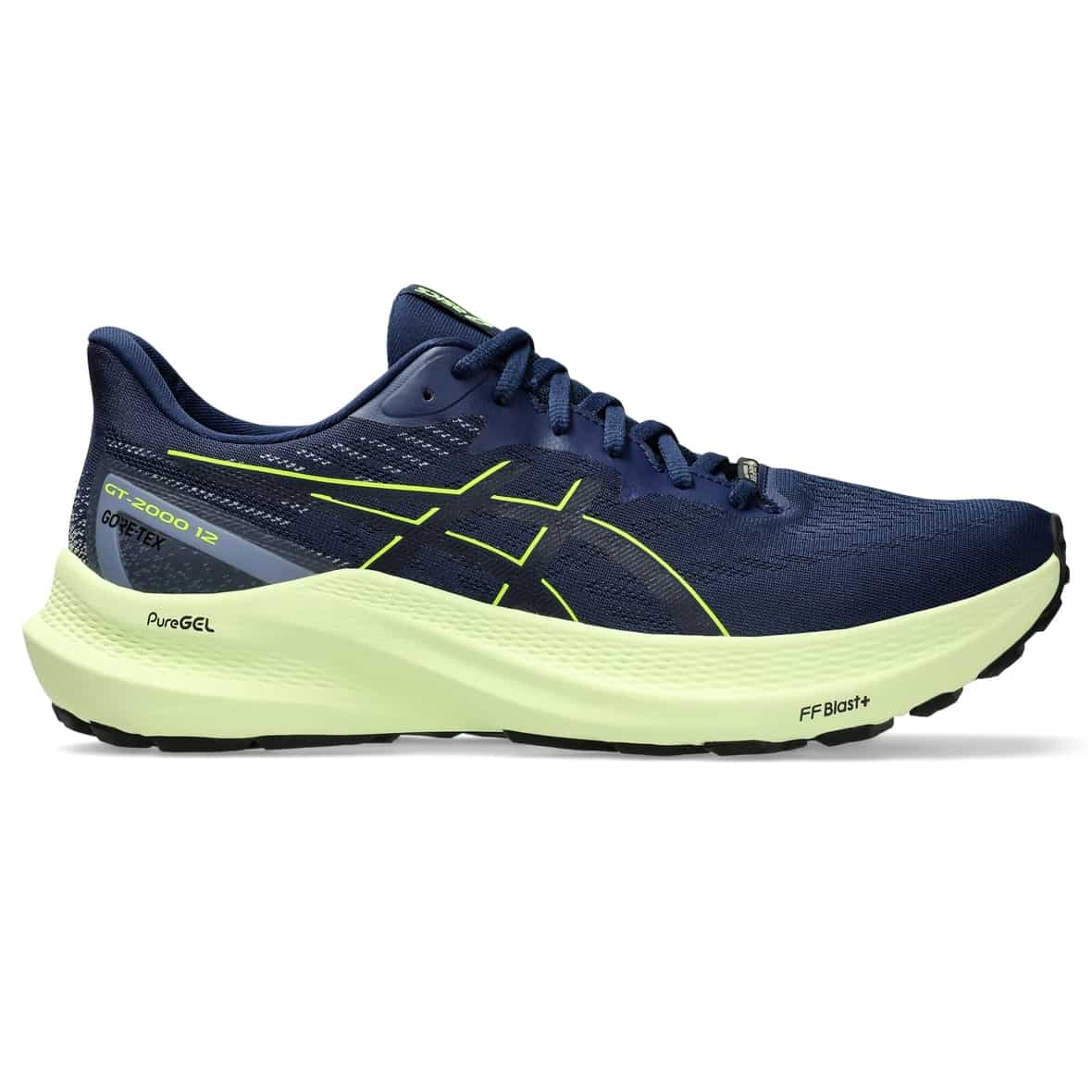 Asics GT 2000 12 GTX Herren (Dunkelblau 10 US, 44 EU) Laufschuhe