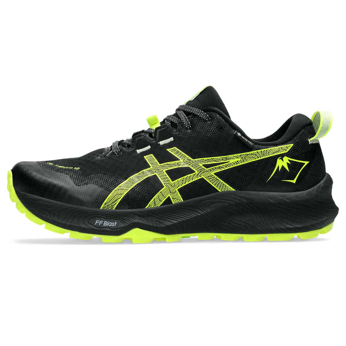 Asics Gel Trabuco 12 GTX Herren (Schwarz 10,5 44.5 EU) Trailrunningschuhe